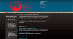 Desktop Screenshot of oceanweatherservices.com